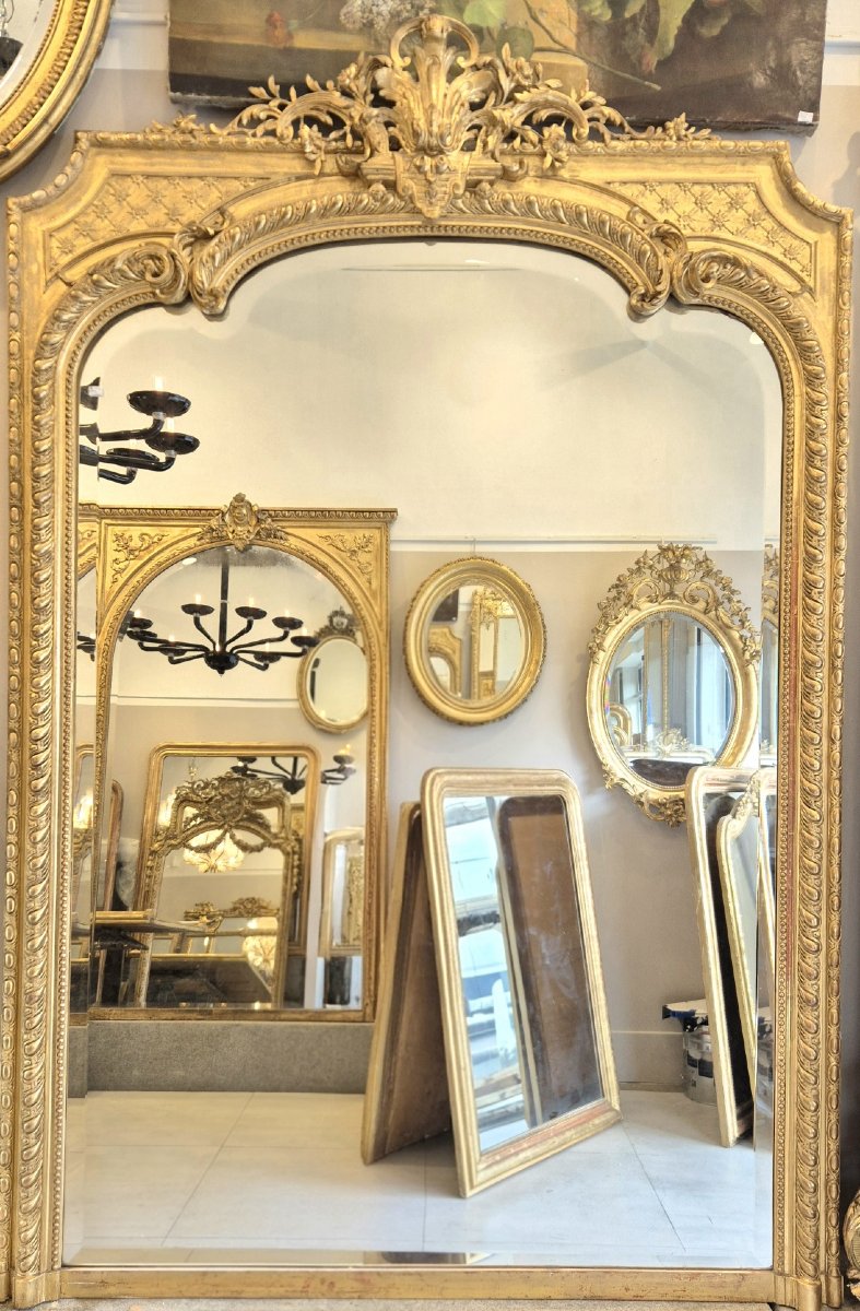 Miroir Louis XV biseauté  125*185cm-photo-1