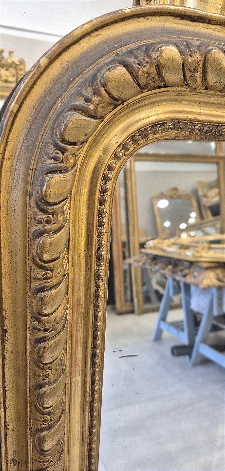 Miroir ancien coquille Louis XV  90*150 cm-photo-4
