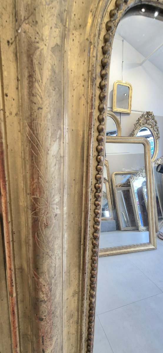 Miroir Louis Philippe doré 117*165cm-photo-2