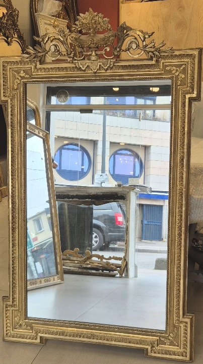 Miroir Napoléon III  82*134cm-photo-2