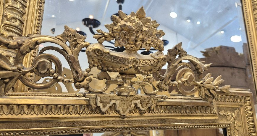 Miroir Napoléon III  82*134cm-photo-1