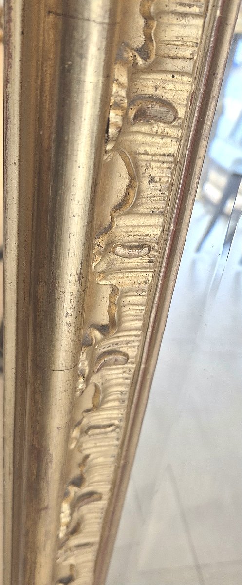 Antique Mirror Fireplace Glass 102*145 Cm-photo-3