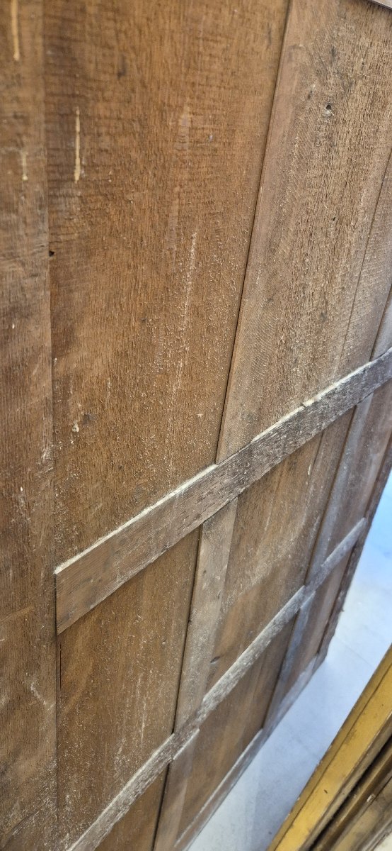 miroir ancien Louis Philippe blanc berain glace mercure 105*155 cm-photo-4