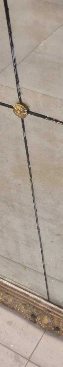 Louis XV Regency Gilt Mirror, 95*260cm-photo-1