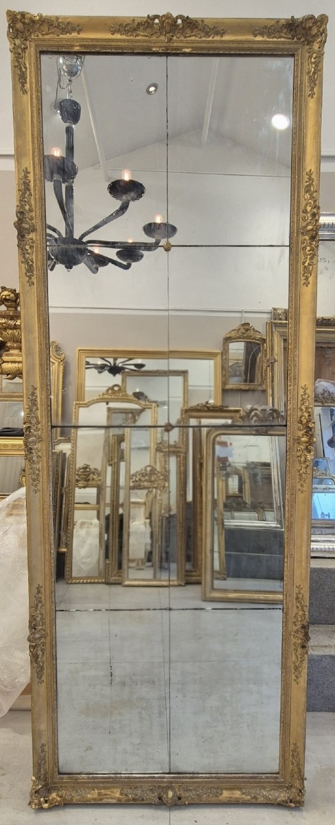 Louis XV Regency Gilt Mirror, 95*260cm