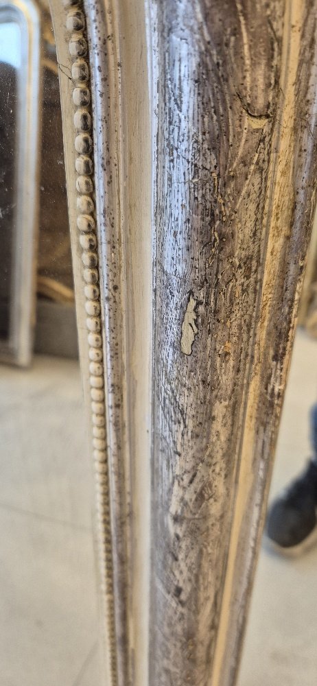 Louis Philippe Mirror, Antique Glass, 64*97 Cm-photo-3