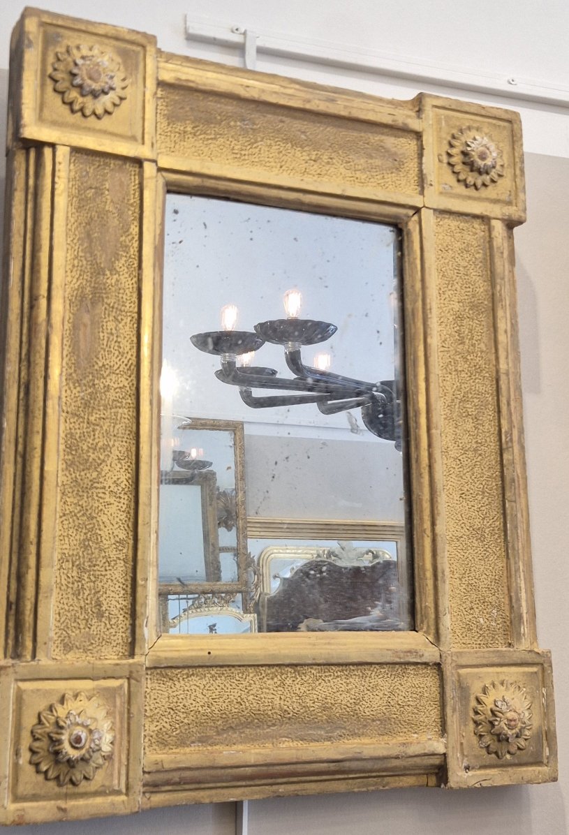 paire de miroirs empire italiens 47*62 cm -photo-3