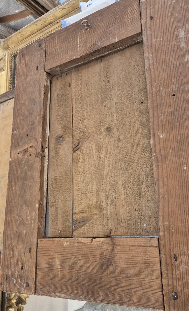 paire de miroirs empire italiens 47*62 cm -photo-2