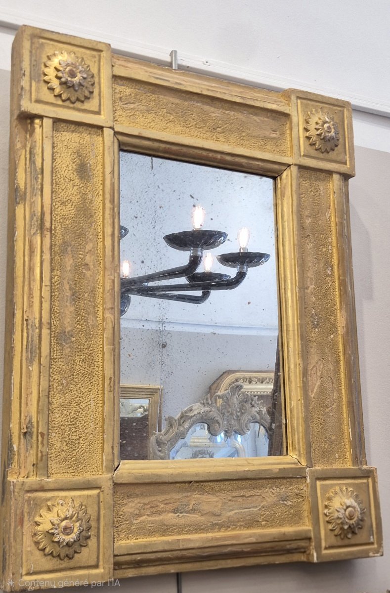 paire de miroirs empire italiens 47*62 cm -photo-4