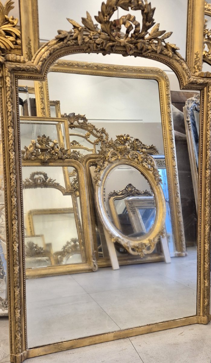 Gilded Louis XVI Mirror, 115*165cm-photo-2