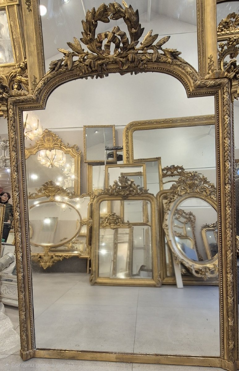 Gilded Louis XVI Mirror, 115*165cm-photo-4