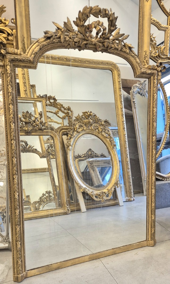 Gilded Louis XVI Mirror, 115*165cm