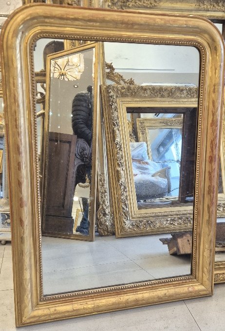 Louis Philippe Mirror, Antique Glass, 80*110 Cm-photo-2