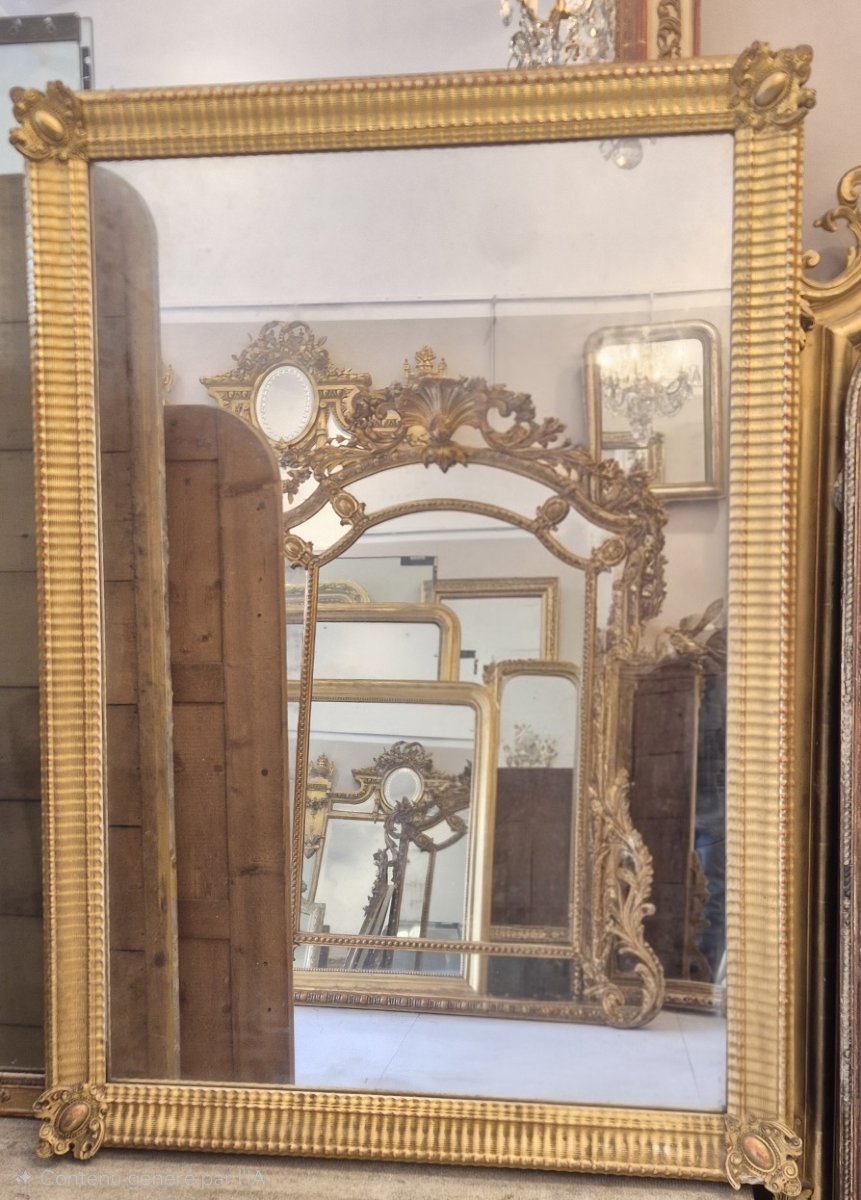 Miroir Empire  époque 98*140cm-photo-4