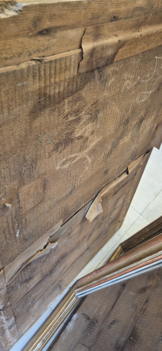 Louis Philippe Mirror With Gold Leaf, 85*115cm-photo-2