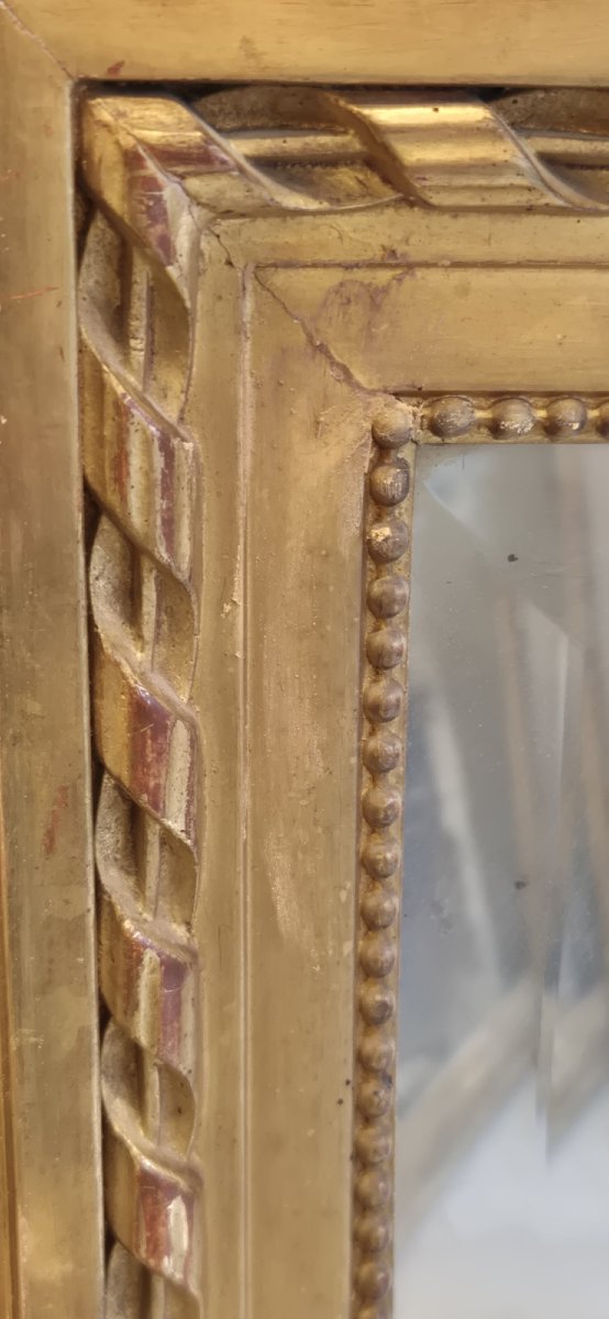 Miroir Louis XVI  86*138cm-photo-2