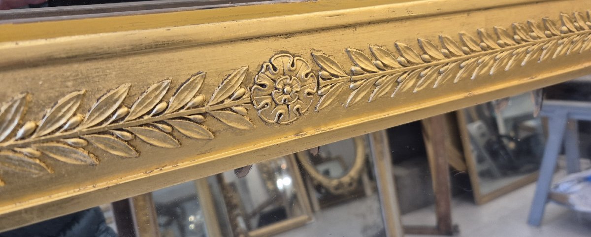 Empire-style Gold Mirror, 105*126cm-photo-4