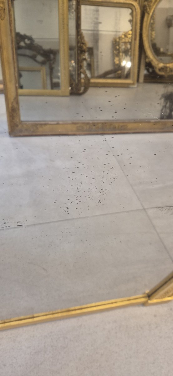 Empire-style Gold Mirror, 105*126cm-photo-7