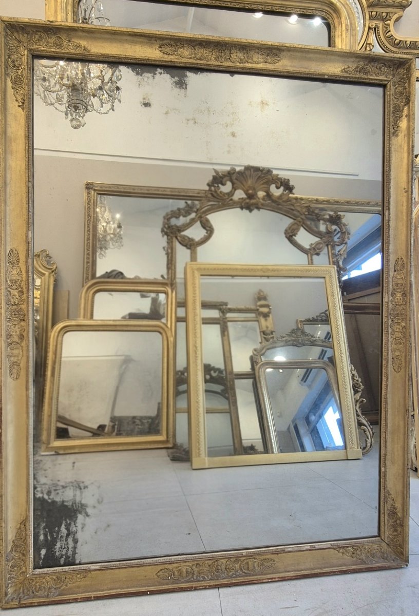 Restoration Period Gilt Mirror 120*158cm-photo-3