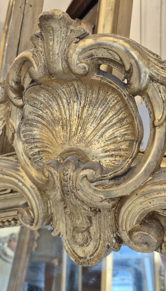 Gilded Napoleon III Mirror 130*150cm-photo-2