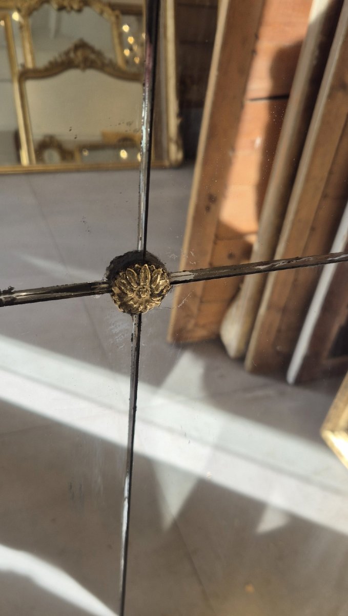 Glace Empire doré rectangulaire  98*202cm-photo-2