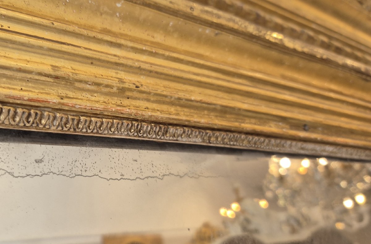 Glace Empire doré rectangulaire  98*202cm-photo-5