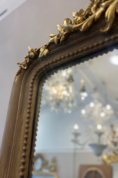miroir Napoléon III bois or 120*180CM-photo-2