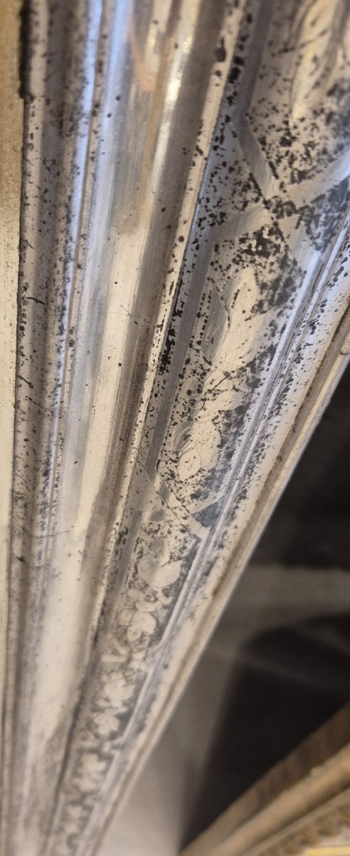 Gilded Louis Philippe Mirror 72*115cm-photo-3