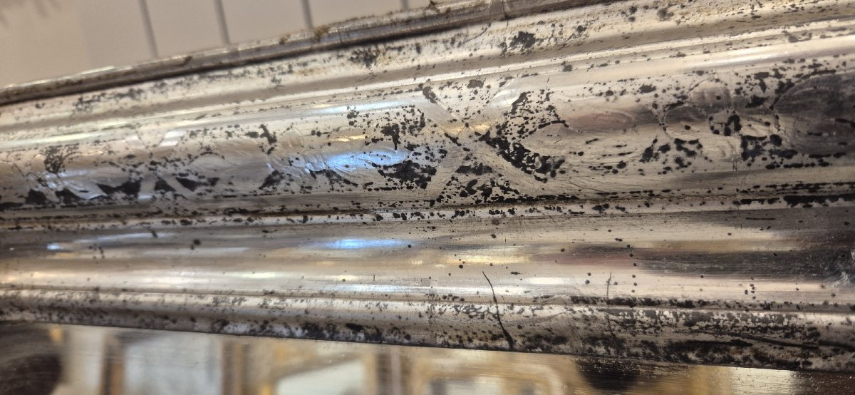 Gilded Louis Philippe Mirror 72*115cm-photo-4