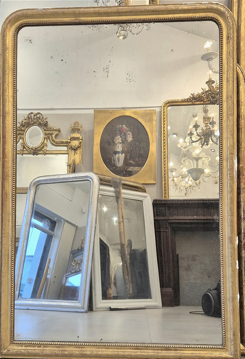 Gilded Louis Philippe Mirror 102*148cm