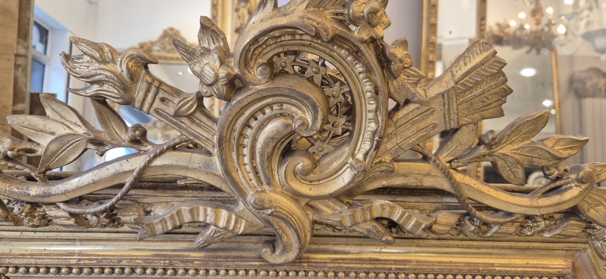 Louis Philippe Mirror, Antique Glass, 85*132 Cm-photo-2