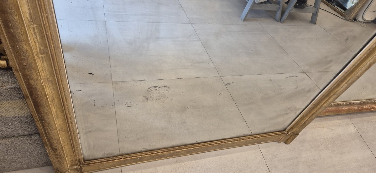 Miroir Louis Philippe  feuilles d'or  124*151cm-photo-7