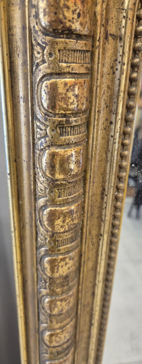 Gilded Napoleon III Mirror 84*150cm-photo-4
