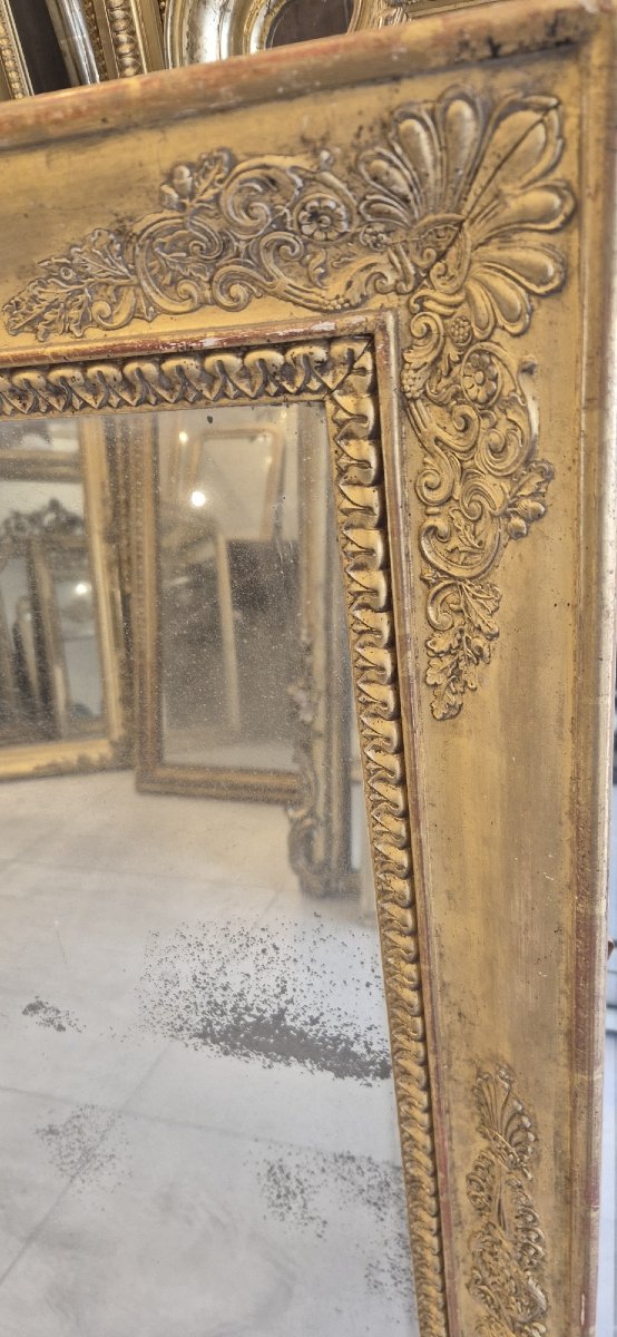 Miroir époque restauration glace mercure 100*118 cm-photo-4