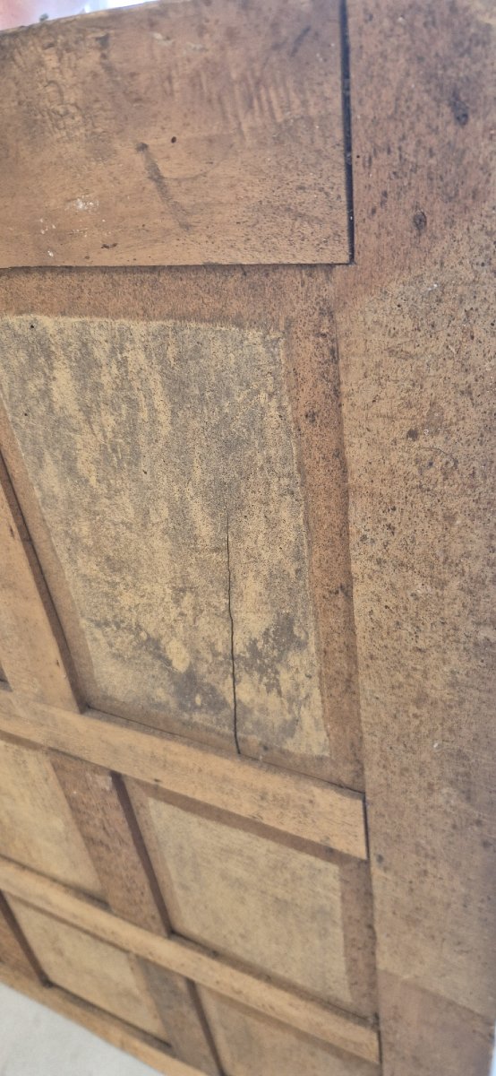 Miroir époque restauration glace mercure 100*118 cm-photo-2