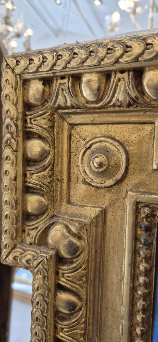 Napoleon III Mirror With Coat Of Arms, 82*150 Cm-photo-2