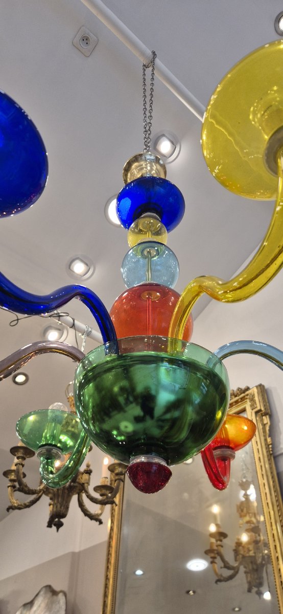 Murano Chandelier, Colors, 90*80 Cm-photo-1