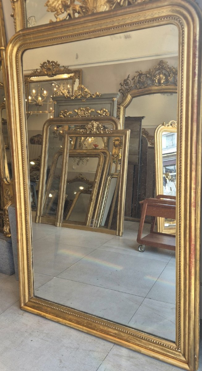  Grand miroir Louis Philippe mercure époque 110*172cm-photo-4