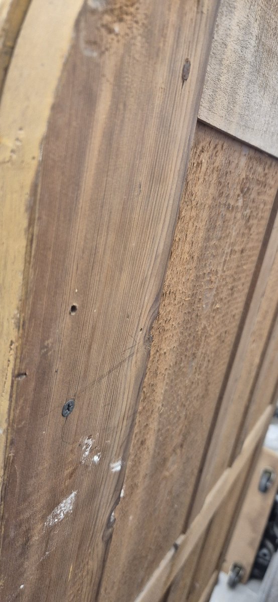 Gilded Charles X Mirror With Gold Leaf, 87*162cm-photo-5