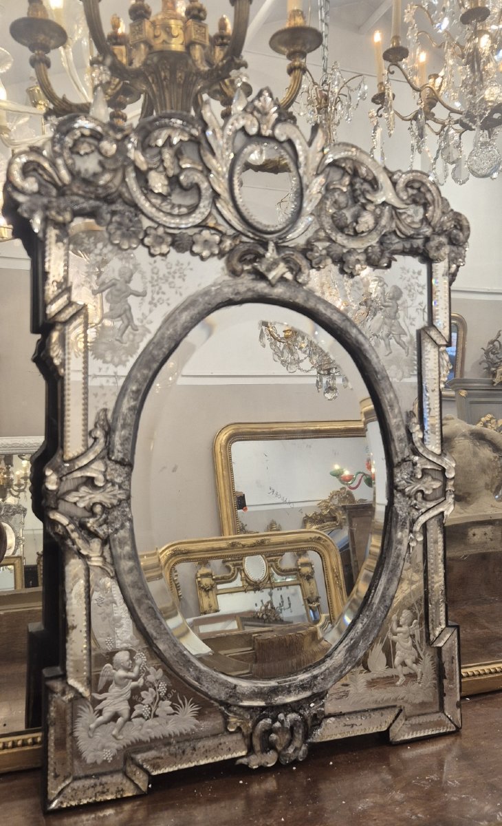 Napoleon III Venice Mirror 50*65cm-photo-4