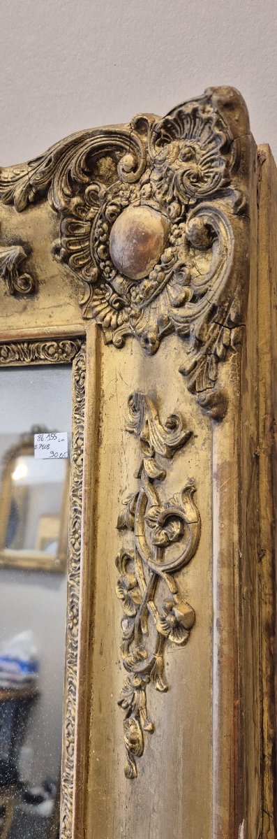 Miroir Restauration époque au mercure 86*155cm-photo-3