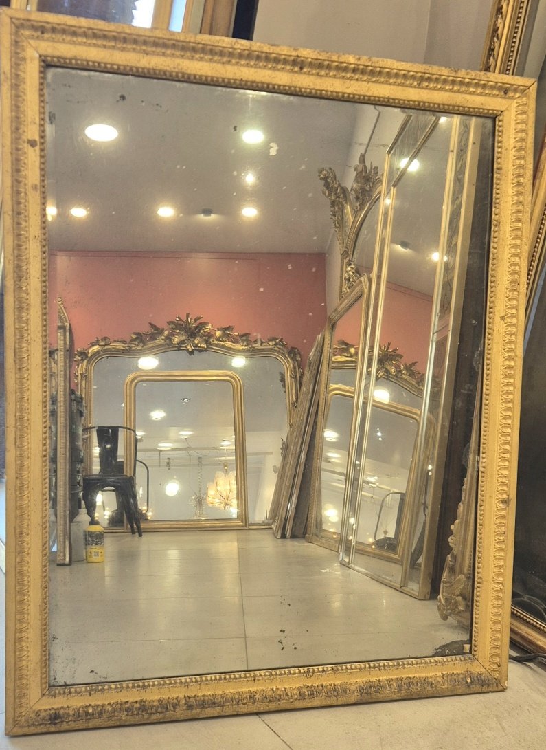 Miroir Louis XVI époque  74*90cm-photo-3