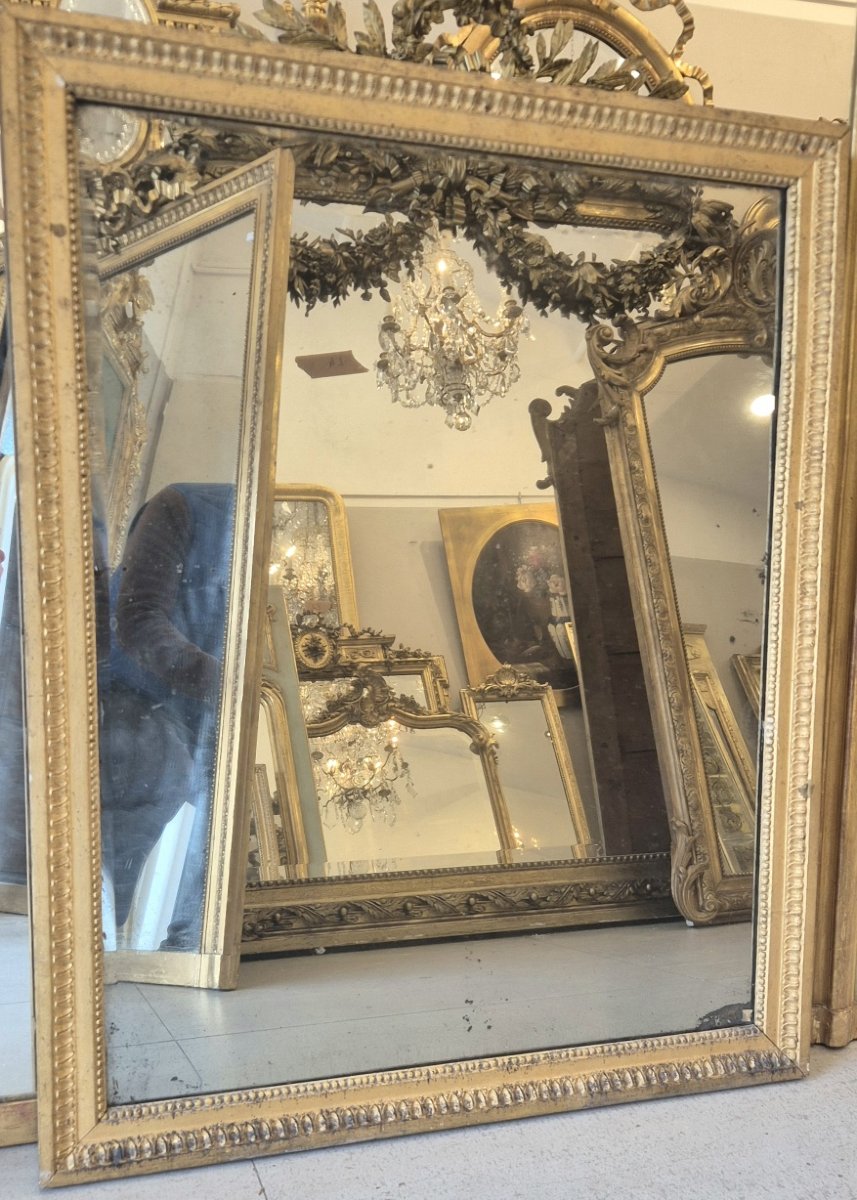 Miroir Louis XVI époque  74*90cm-photo-5