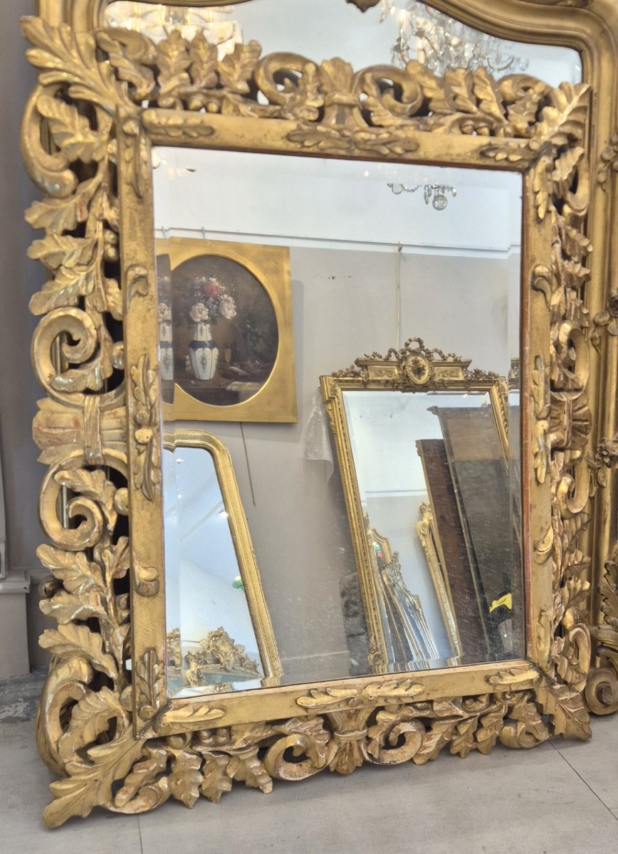 Carved Gilded Mirror 98*120 Cm-photo-2