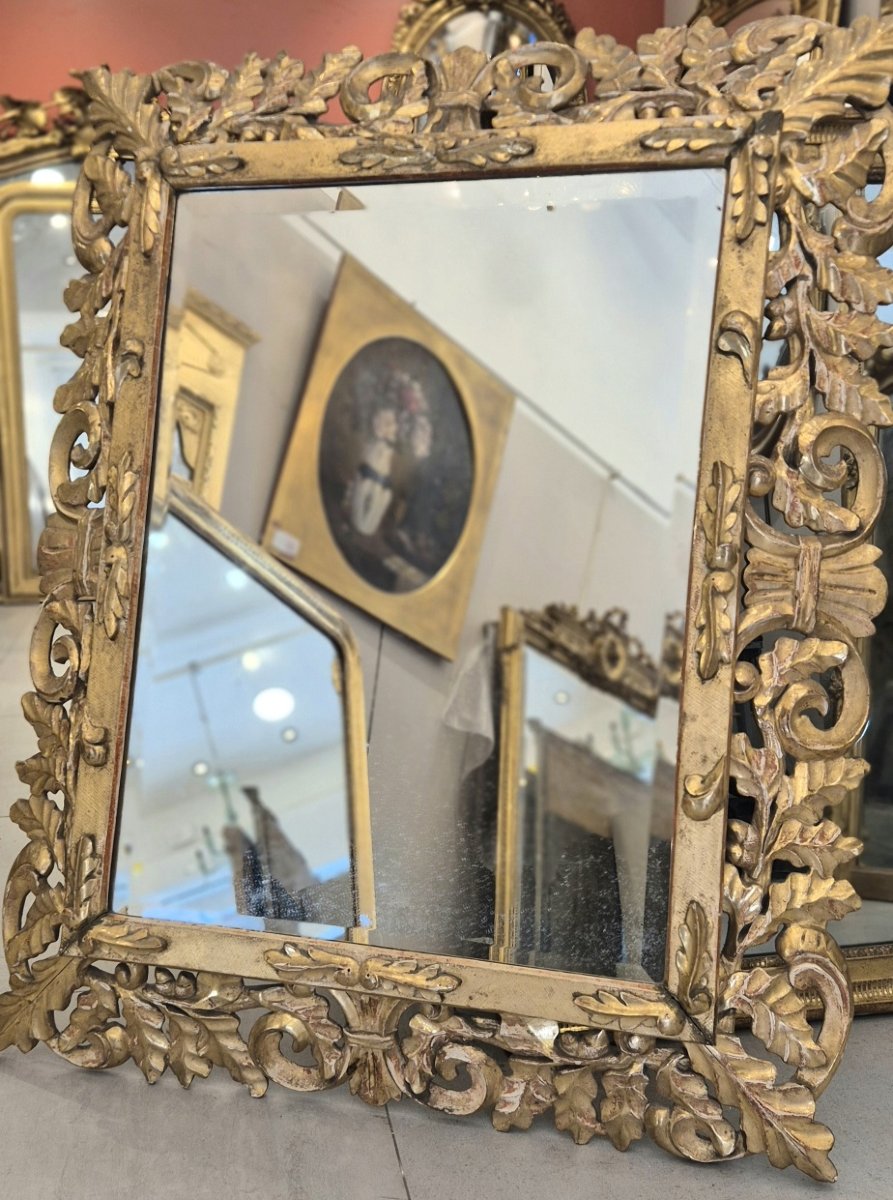 Carved Gilded Mirror 98*120 Cm-photo-3