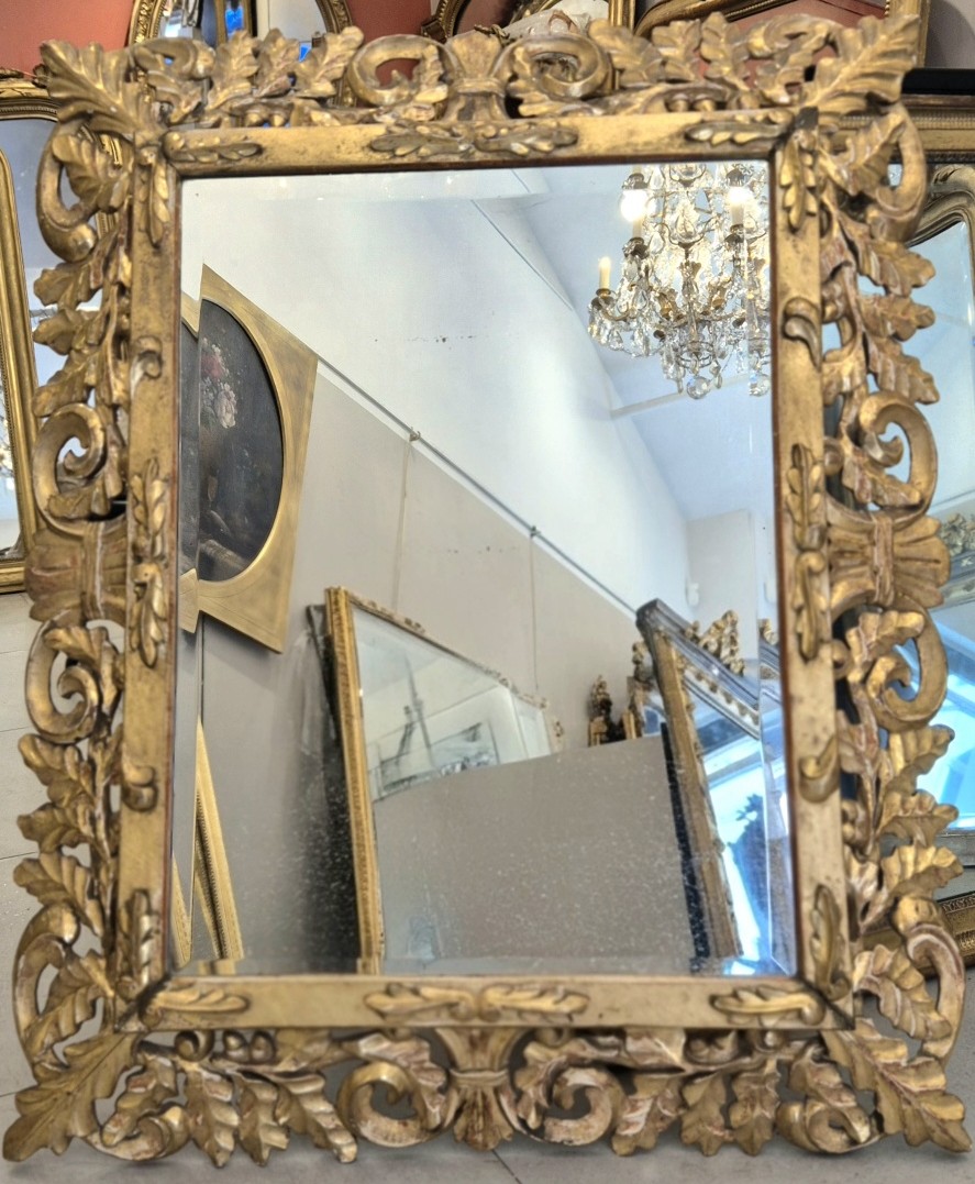 Carved Gilded Mirror 98*120 Cm