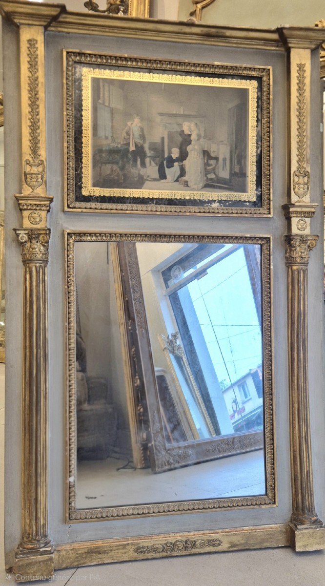 Trumeau Empire époque 84*130cm