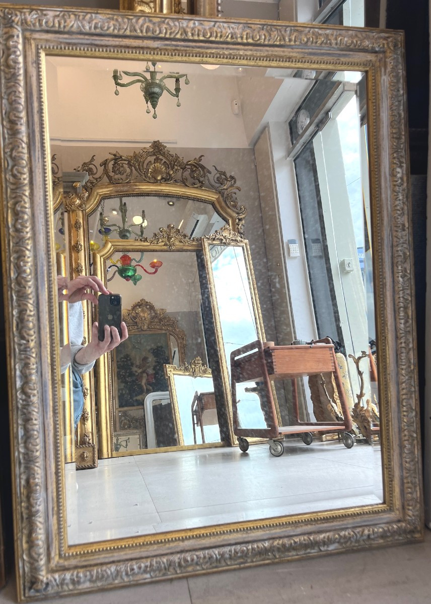 Miroir style Napoleon III taille 63*83cm 