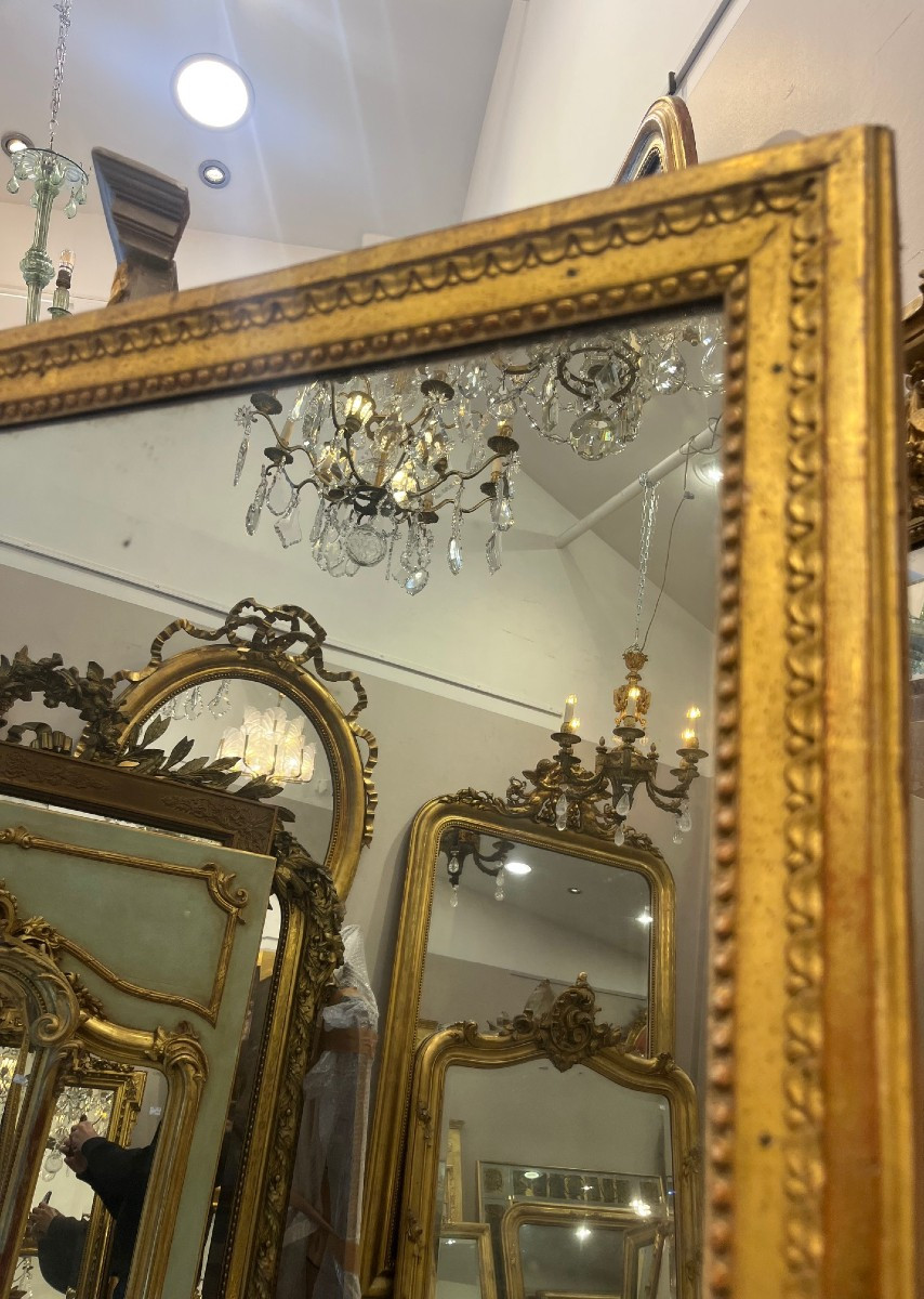 Miroir epoque Louis XVI taille 79 par 156cm -photo-2