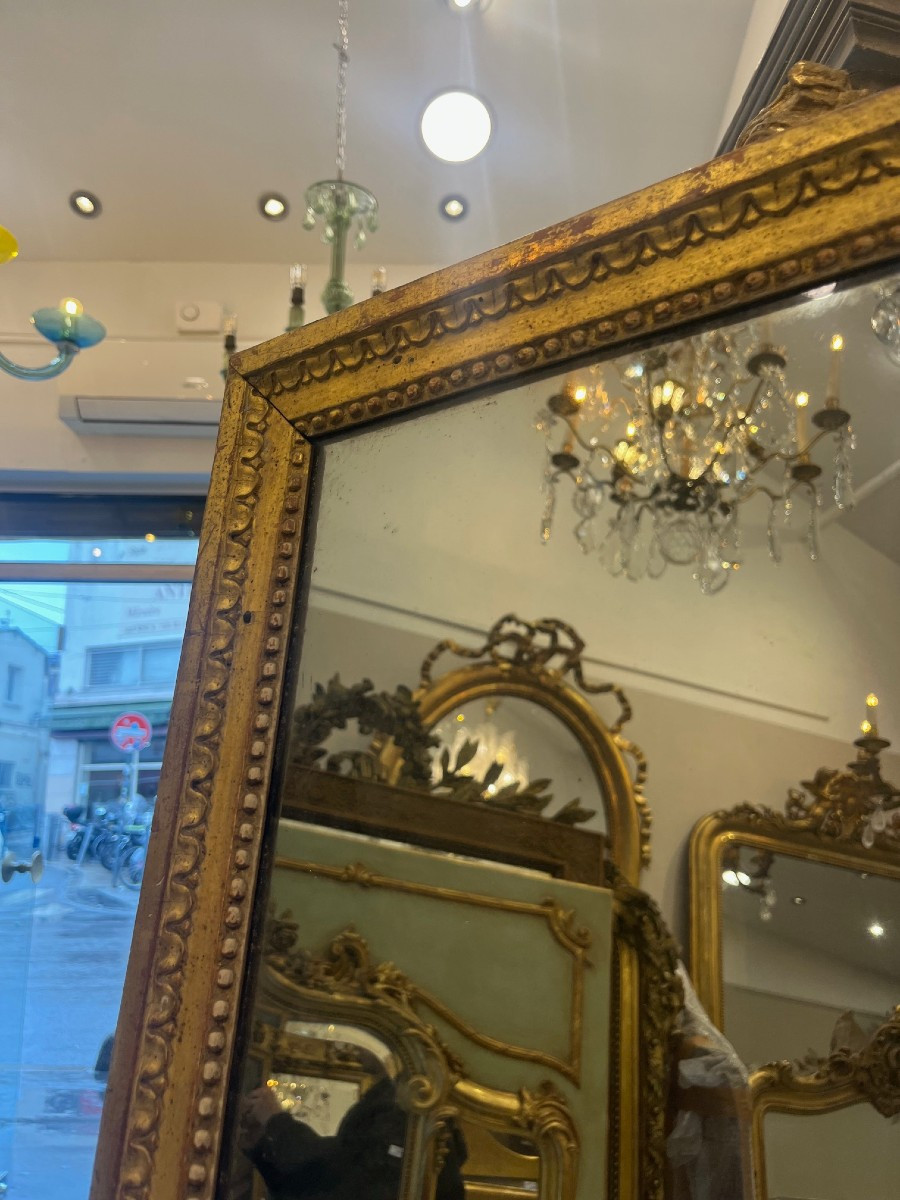 Miroir epoque Louis XVI taille 79 par 156cm -photo-3